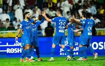 الهلال يتفوق على الطائى